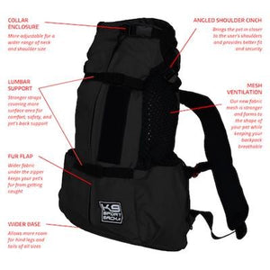 K9 Sport Sack Air 2 | Pet Carrier | Backpack Dog Carrying Carrier