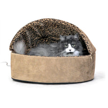 Load image into Gallery viewer, K&amp;H Thermo-Kitty Bed Deluxe Hooded