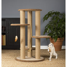 Load image into Gallery viewer, Prevue Kitty Power Paws Multi-Tier Cat Scratching Post