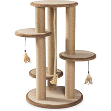Load image into Gallery viewer, Prevue Kitty Power Paws Multi-Tier Cat Scratching Post