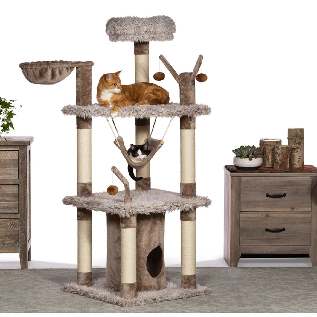 Prevue Kitty Power Paws Siberian Mountain Cat Tower