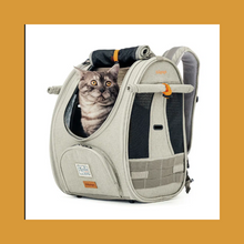 Load image into Gallery viewer, Ibiyaya Adventure Cat Carrier | Backpack with Window