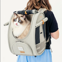 Load image into Gallery viewer, Ibiyaya Adventure Cat Carrier | Backpack with Window