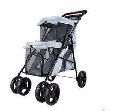 Load image into Gallery viewer, Ibiyaya Double Decker Pet Stroller