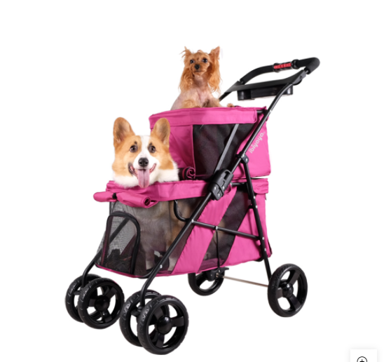 Ibiyaya Double Decker Pet Stroller