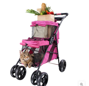 Ibiyaya Double Decker Pet Stroller