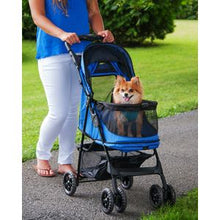 Load image into Gallery viewer, Pet Gear Happy Trails No-Zip Pet Stroller