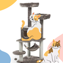 Load image into Gallery viewer, Prevue Kitty Power Paws Cat Party Tower