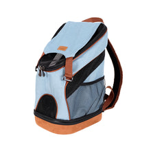 Load image into Gallery viewer, Ibiyaya Denim Style Dog &amp; Cat Backpack