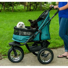 Load image into Gallery viewer, Pet Gear No-Zip Double Pet Stroller
